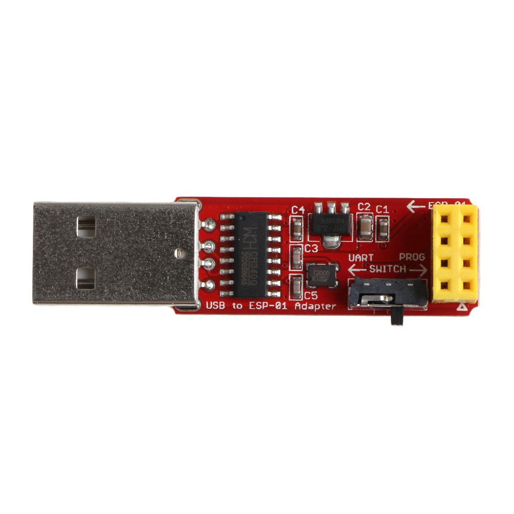 Esp-01 mở thông minh usb sang esp8266 mô-đun bộ chuyển đổi wi-fi, w/trình điều khiển ch340g