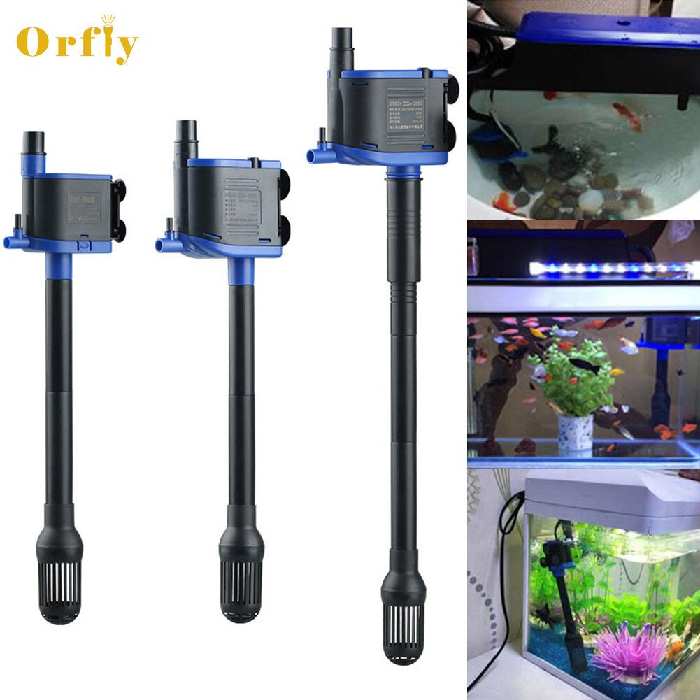 Máy bơm nước phun oxy lọc không khí 3 trong 1 công suất 20W  thích hợp cho nhiều loại bể cá - INTL