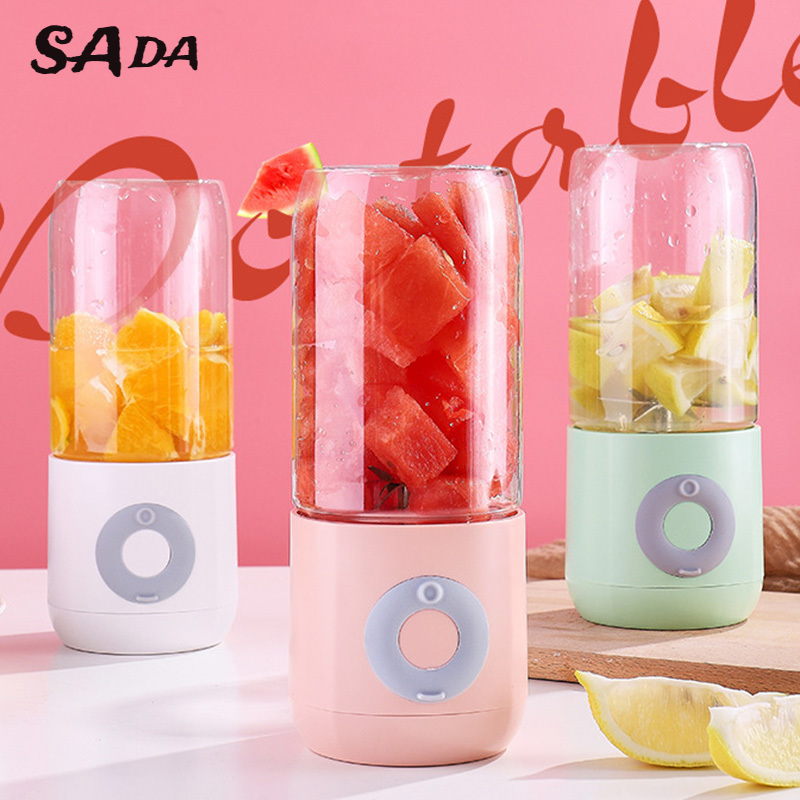 Sada máy ép trái cây mini cốc trong máy ép trái cây máy ép trái cây sạc usb ly nhỏ gọn tiện dụng không dây nước ép cho gia đình