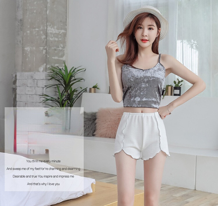 Pantaloncini sportivi da jogging per donna, elastici, di grandi dimensioni, sottili e casual_voghion.com