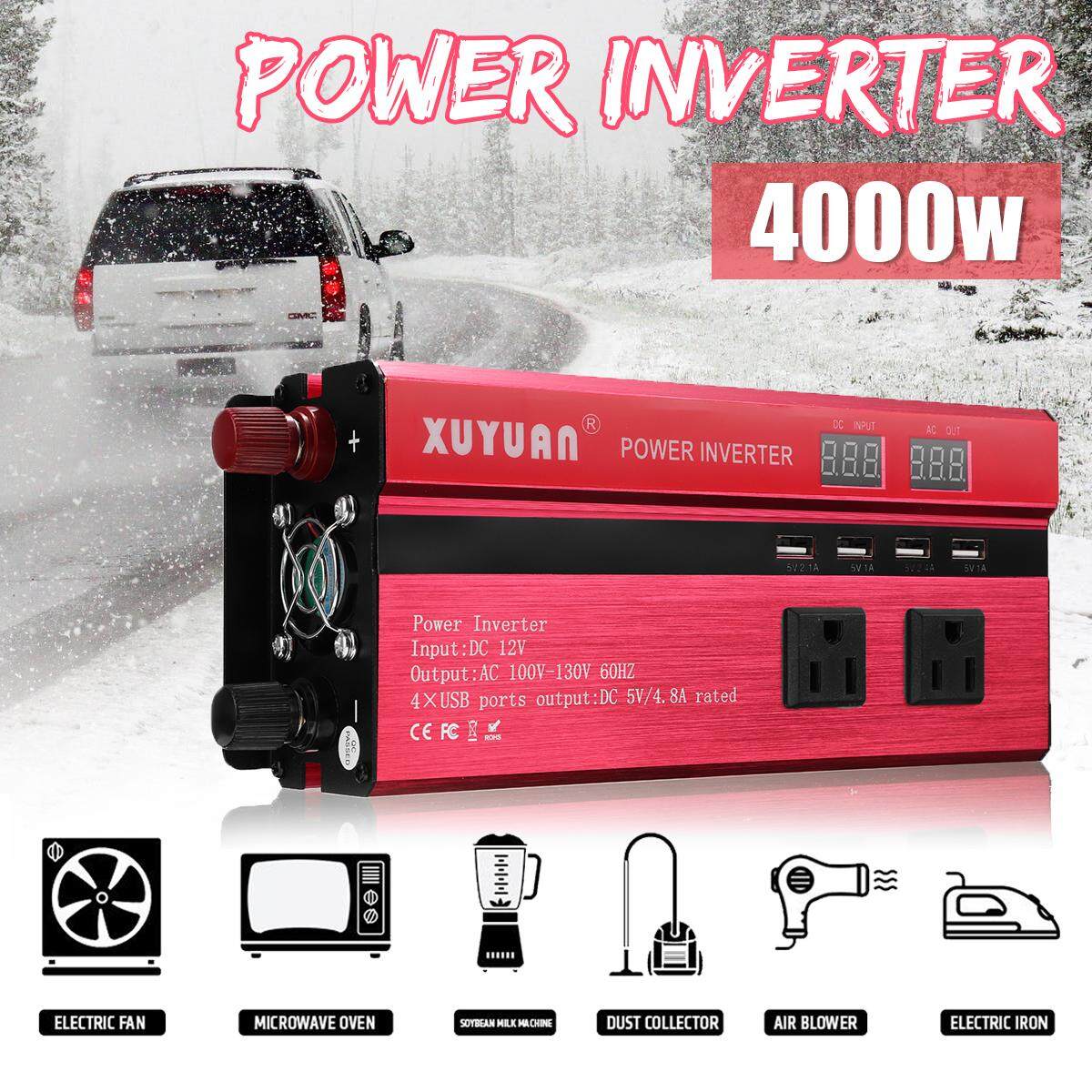 ?การจัดส่ง + Flash Deal?Solar เครื่องแปลงไฟ Peak 5000 วัตต์ 900 W 12 V/24 V - 110 V /220 V