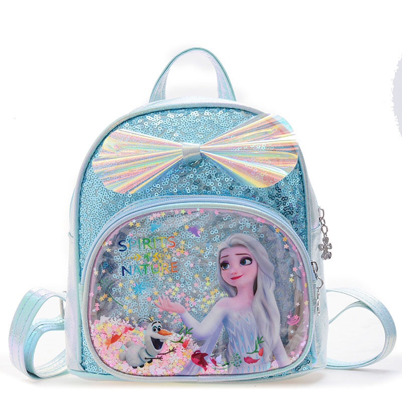 Frozens cặp học sinh anna elsa ba lô đeo vai túi trẻ em ba lô bé trai 2-3-5 tuổi túi đi học mẫu giáo cho bé ba lô bé gái dễ thương hoạt hình