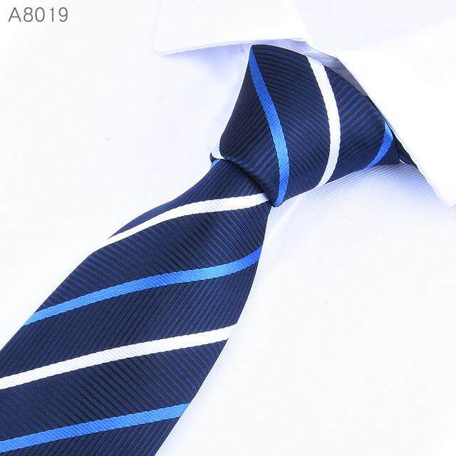 【Ties]cà Vạt Nam Cà Vạt 8Cm Cổ Điển Cho Nam 39; Cà Vạt Đỏ Đám Cưới Trang Trọng Công Sở Cà Vạt Cổ Kẻ Sọc Màu Đen Phụ Kiện Váy Áo Sơ Mi Quà Tặng Ties