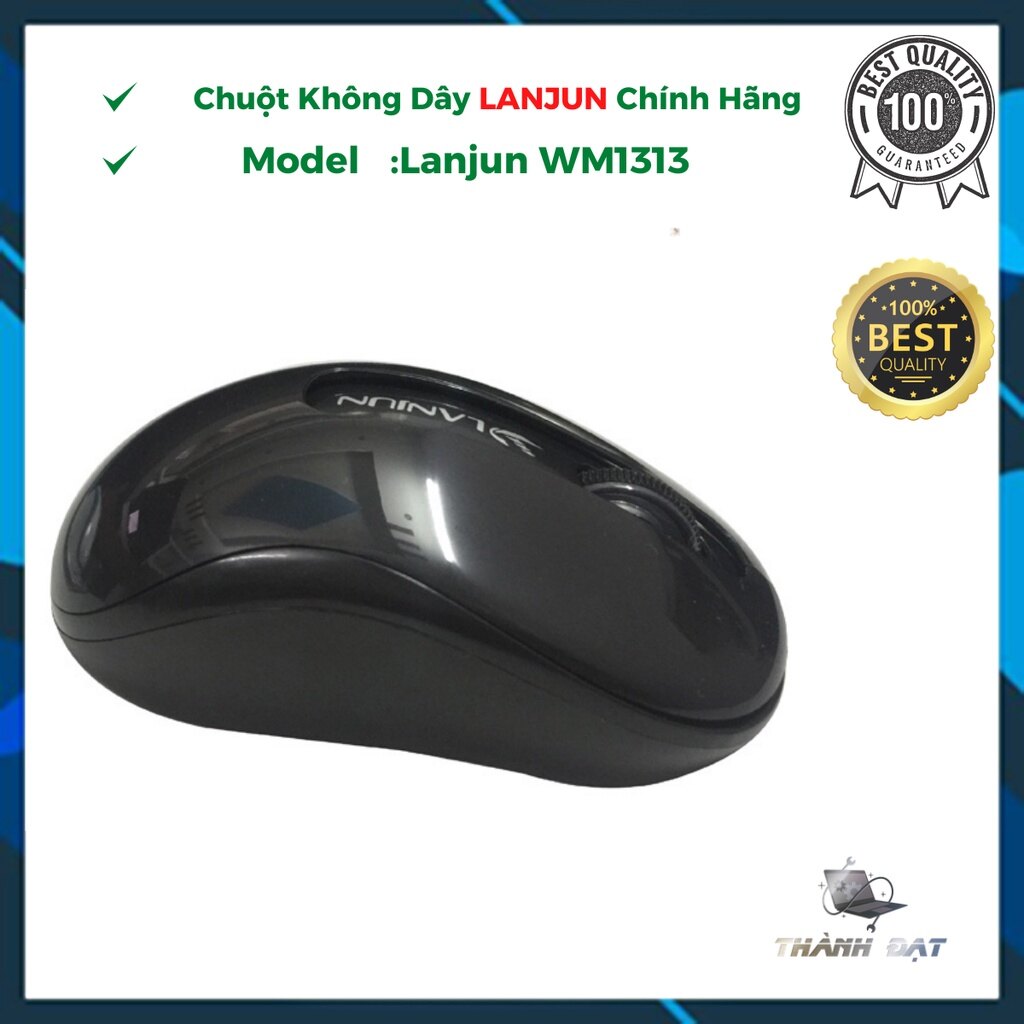 Chuột Không Dây.Chuột blutooth Lanjun WM1313 bảo hành 12 tháng