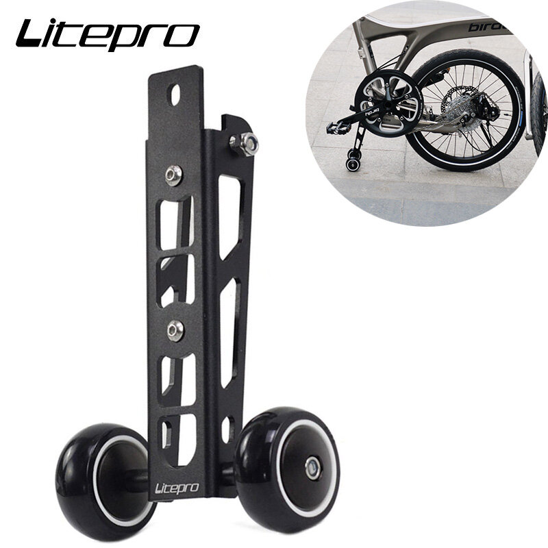 Litepro Xe Đạp Easywheels Con Lăn Dễ Dàng, Cho Xe Đạp Birdy Dòng 2/3 RHINE Foldiing