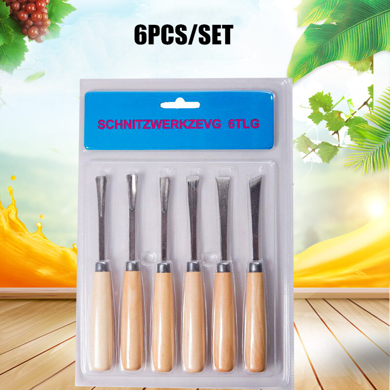 6 Cái Công Cụ Khắc Gỗ Mộc Bút Khắc Tay Máy Cắt Gỗ Đục Điêu Khắc Dụng Cụ Nghề Mộc Dụng Cụ Cắt Gỗ
