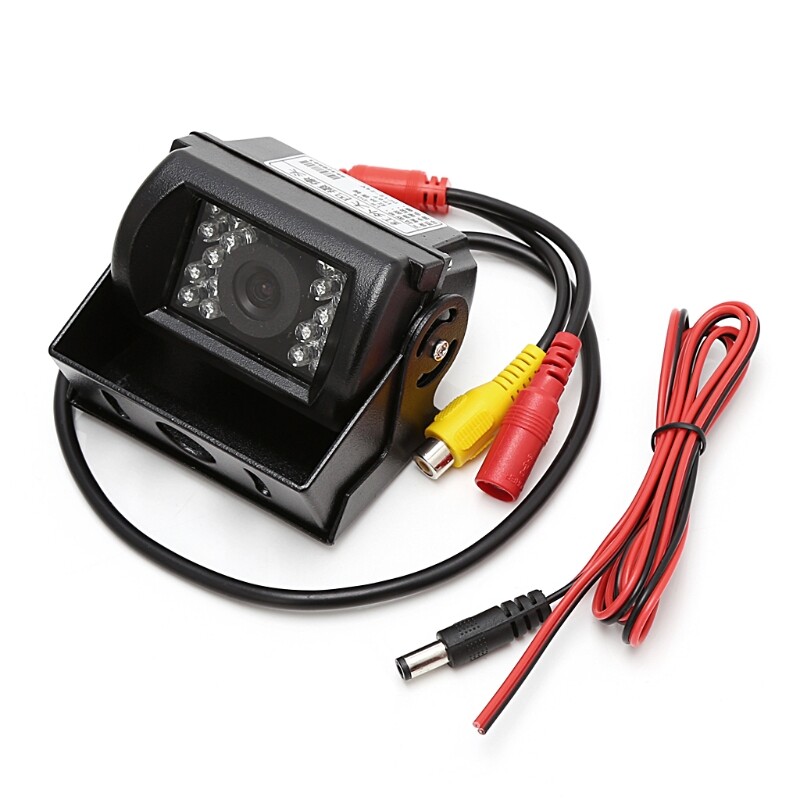 Camera xe buýt over the hill 18 ir led, camera chiếu hậu tầm nhìn ban đêm chống thấm nước góc rộng cho xe tải