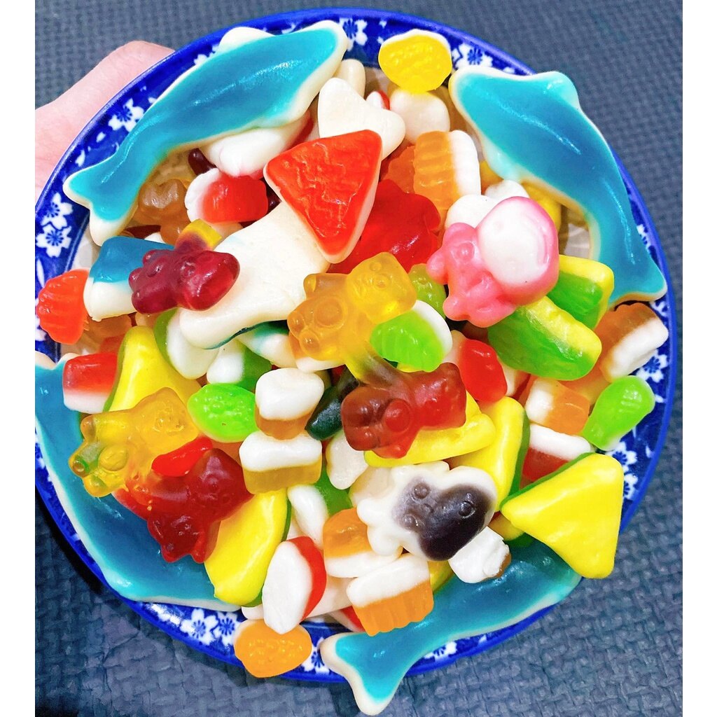 Kẹo dẻo chip ngũ sắc - cực ngon 100g / 250g / 500g