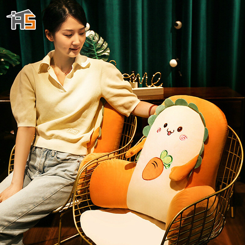 Hangdianđệm thắt lưng văn phòng bánh mì nướng đệm thắt lưng đệm ghế thắt lưng gối tựa lưng gối ngồi dài