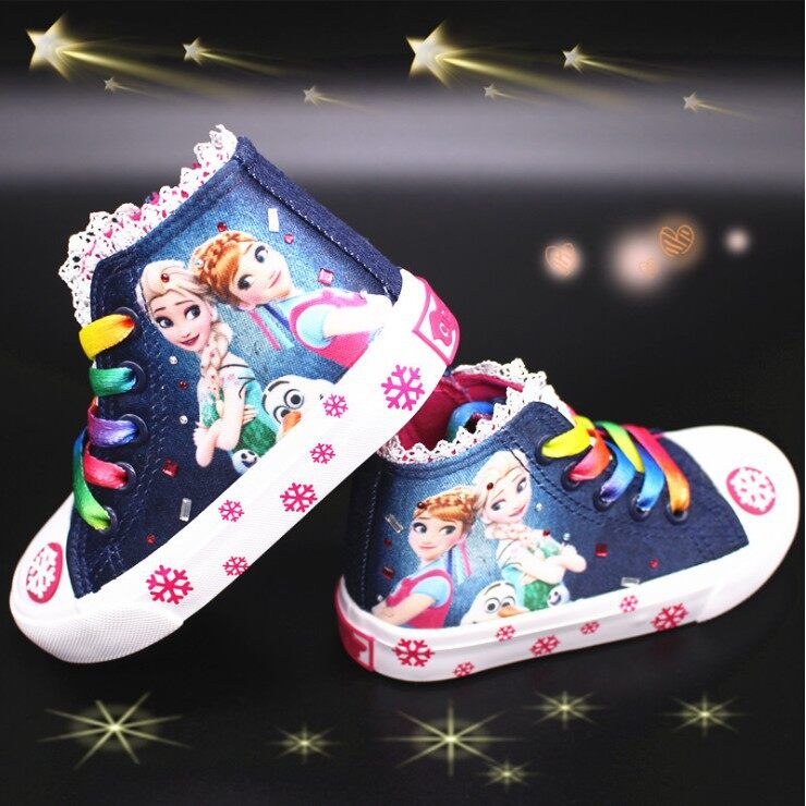 Frozen deals canvas shoes