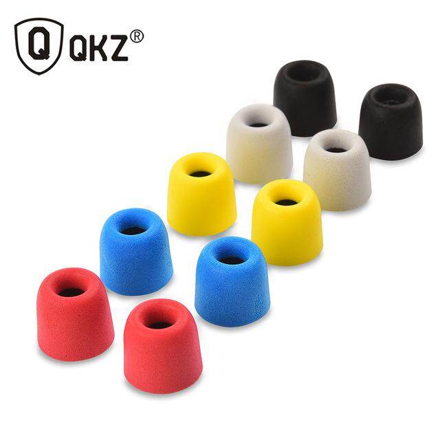 Qkz chính hãng mút xốp nhớ t400 màu đầu mút xốp miếng đệm tai cho tất cả tai nghe nhét tai tai nghe tai nghe