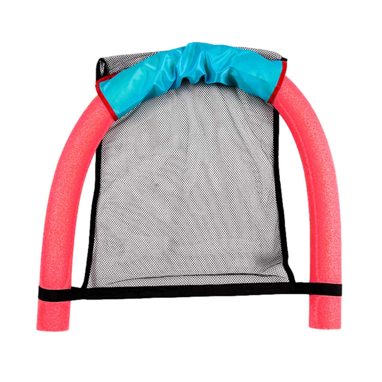 Pool Floating Chair Mesh Noodle Sling Lounge for Kids Adults ราคา 93 บาท*ส่งฟรี