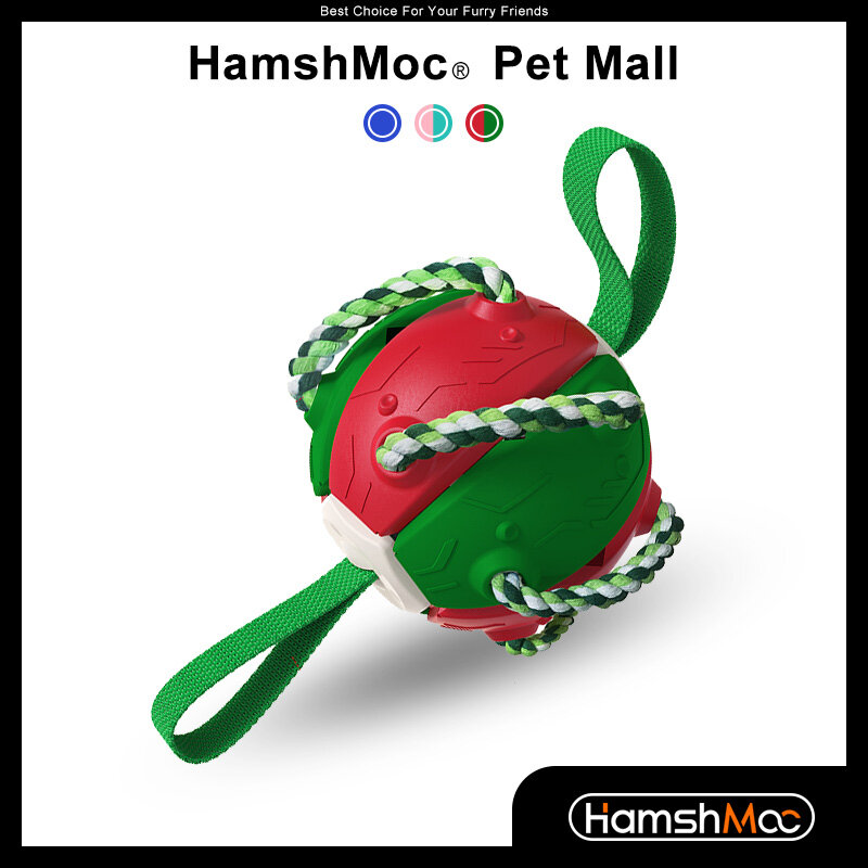 Hamshmoc đồ chơi đĩa bay tương tác cho chó đồ chơi bóng nhai nhẹ cho chó đồ chơi cho chó đồ chơi kéo co đồ chơi huấn luyện phao bền cho người nhai hung hăng