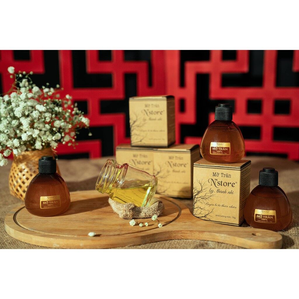 [Chính Hãng Date mới]  Mỡ trăn nguyên chất N’store 90k (giúp triệt lôngtrị bỏng nứt gót chân rạng da bụng trị mụn..