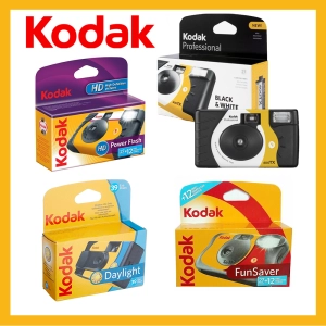 ภาพหน้าปกสินค้าFujifilm Simple Ace / Kodak Daylight / Kodak Tri-X 400 สีดำขาว / Kodak Power Flash HD / Kodak Funsaver Fun Saver / Kodak Sport Waterproof 35mm ISO 400 / IOS 800 กล้องฟิล์มใช้แล้วทิ้งแบบใช้ครั้งเดียว 27 / 27 +12 Exposures ซึ่งคุณอาจชอบราคาและรีวิวของสินค้านี้