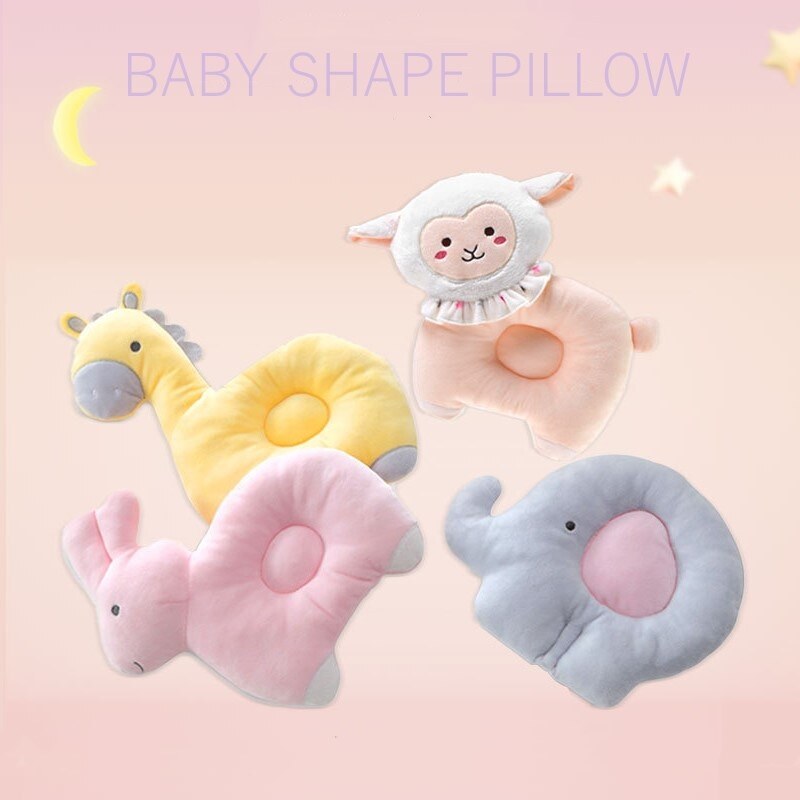 hot Baby Shape Pillow Cartoon Animal Newborn Nursing Pillows Infant Anti