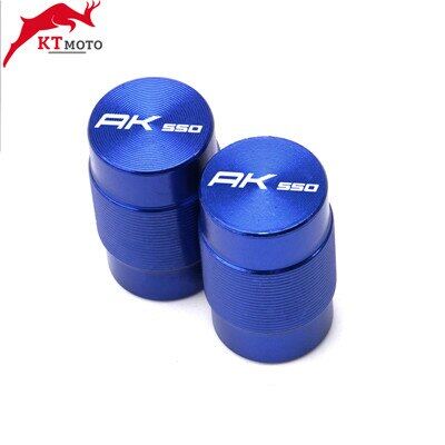 Cho Kymco ak550 AK 550 xe máy CNC accessorie Lốp bánh xe bộ nắp van nắp kín logo "ak550"