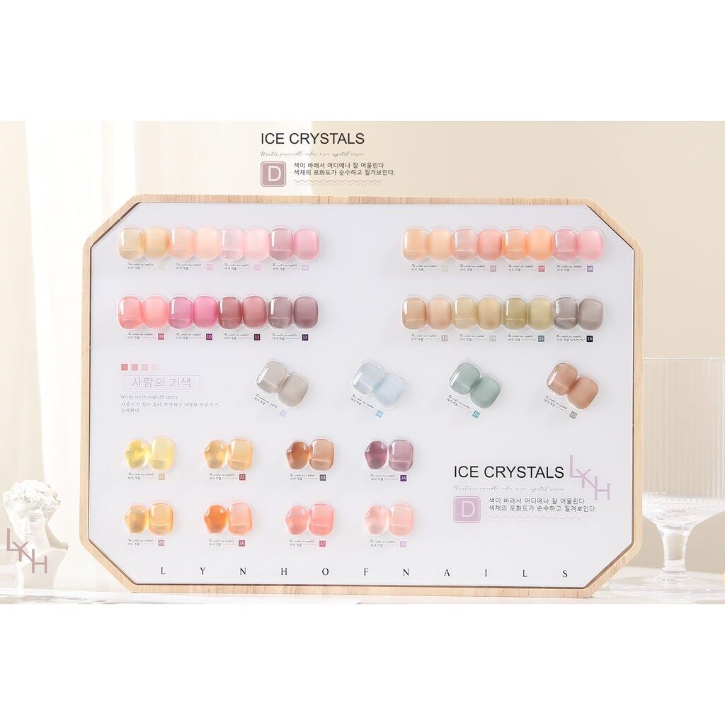 [HCM][Bộ D] Sơn Móng Tay Gel Thạch Nhựa Thông LYNH Cao Cấp Chính Hãng Chai Lớn 15ml