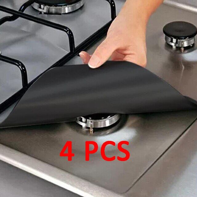 Bảo vệ bếp Bìa lót bếp ga bảo vệ bếp Bếp ga bếp bảo vệ đầu đốt phụ kiện nhà bếp bếp ga