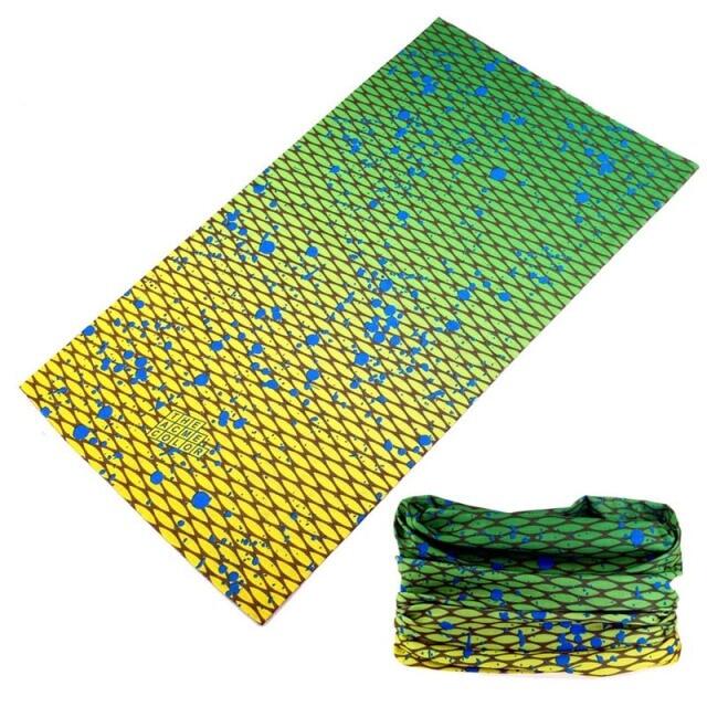 โพลีเอสเตอร์ตกปลาผ้าพันหัวกลางแจ้ง Seamless Magic Kerchief Perfect ผ้าพันคอ Bandanas กีฬาผ้าพันคอผู้ชายสำหรับ