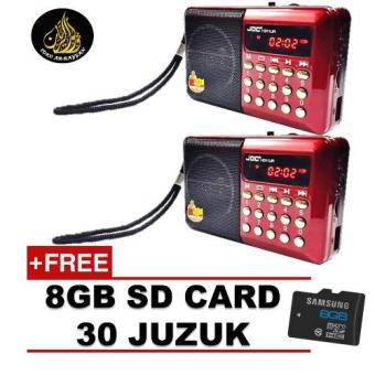 2pcs Radio With Al Quran 30 Juzuk JOC Rechargeable USB and free microSD 8gb Slot Mini Digital MP3 Player FM 2pcs Radio With Al Quran 30 Juzuk JOC Rechargeable USB and free microSD 8gb Slot Mini Digital MP3 Player FM