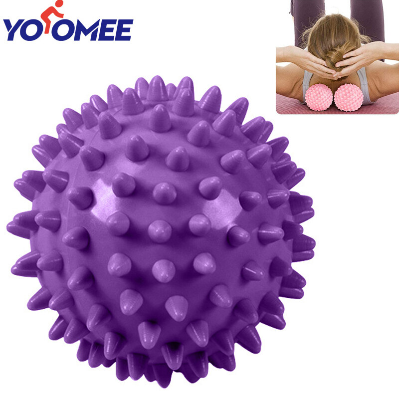 Yoomee Bóng Tập Yoga Đế PVC Dụng Cụ Kẹp Tập Tay Bóng Vật Lý Trị Liệu Di Động Bóng Bắt Tay Bóng Gai