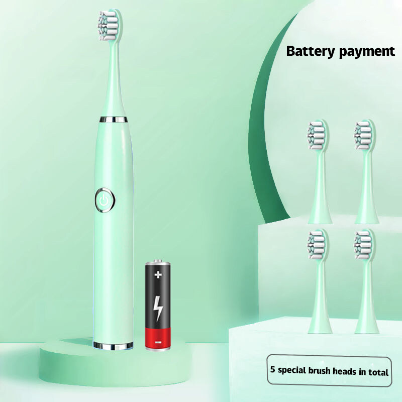 MijiaอัตโนมัติSonicการสั่นสะเทือนแปรงสีฟันไฟฟ้าผู้ใหญ่กันน้ำแปรงสีฟันขนนุ่ม