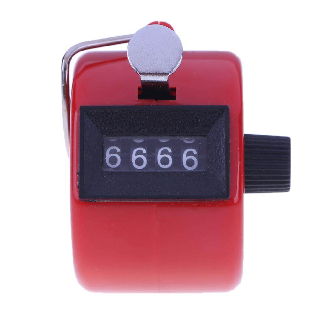 【New arrival】 Máy Đếm Số Cầm Tay Mini 4 Chữ Số Máy Bấm Kỹ Thuật Số Máy Đếm Tối Đa 9999 Tập Luyện Thủ Công