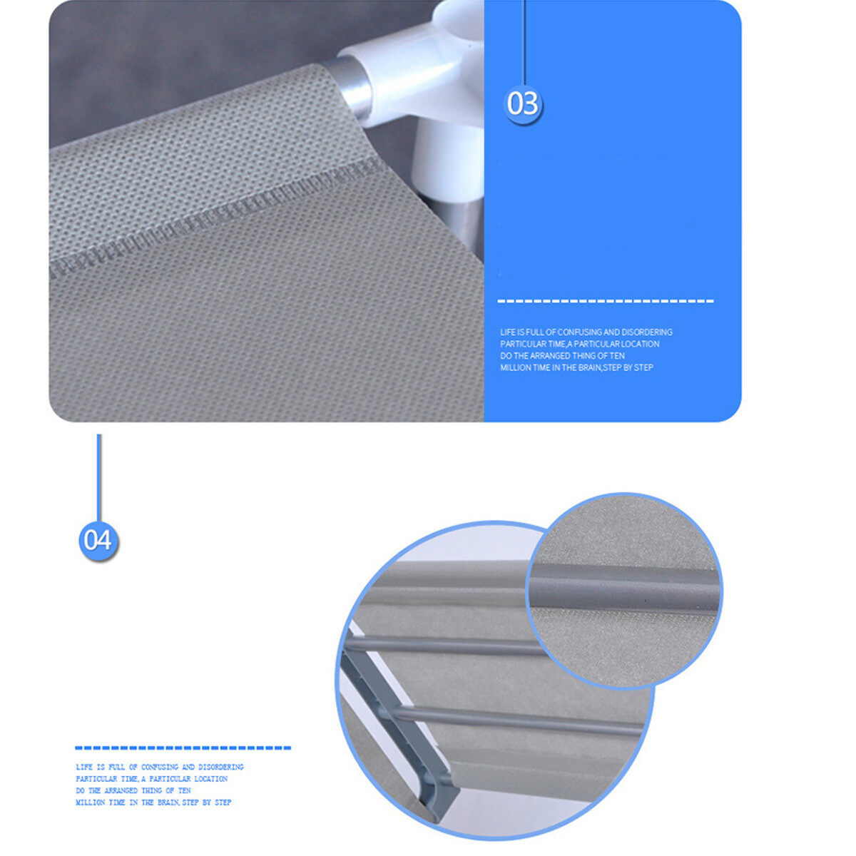 8 Cubo de almacenamiento del estante del estante estante para libros