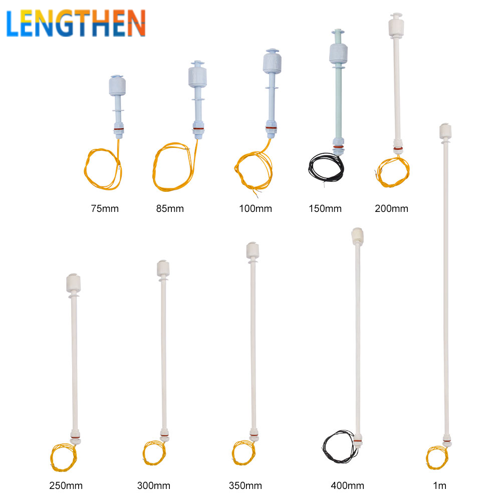 Focusai công tắc mức chất lỏng pp công tắc phao công tắc mực nước cảm biến đo mức chất lỏng bể cá cảm biến mức độ kiểm soát cho bình bơm nước chất lỏng
