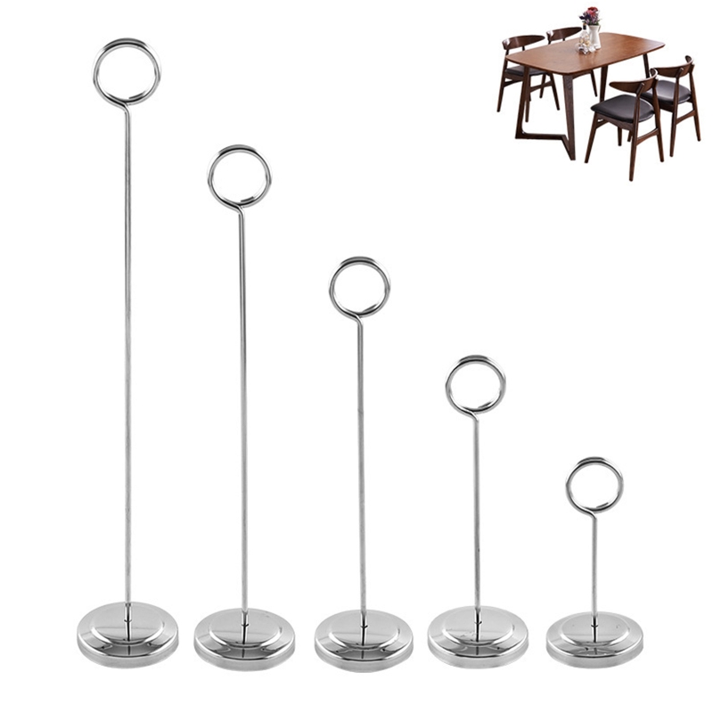 Giá để số để bàn 4 ~ 12 inch giá để thẻ bảng hiệu menu để bàn