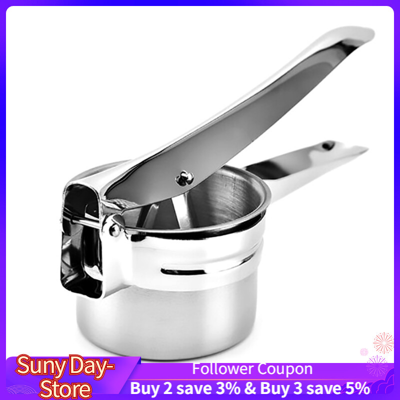 Đồ Nghiền Khoai Tây Bằng Thép Không Gỉ 3 Trong 1 Bộ Dụng Cụ Ép Rau Quả