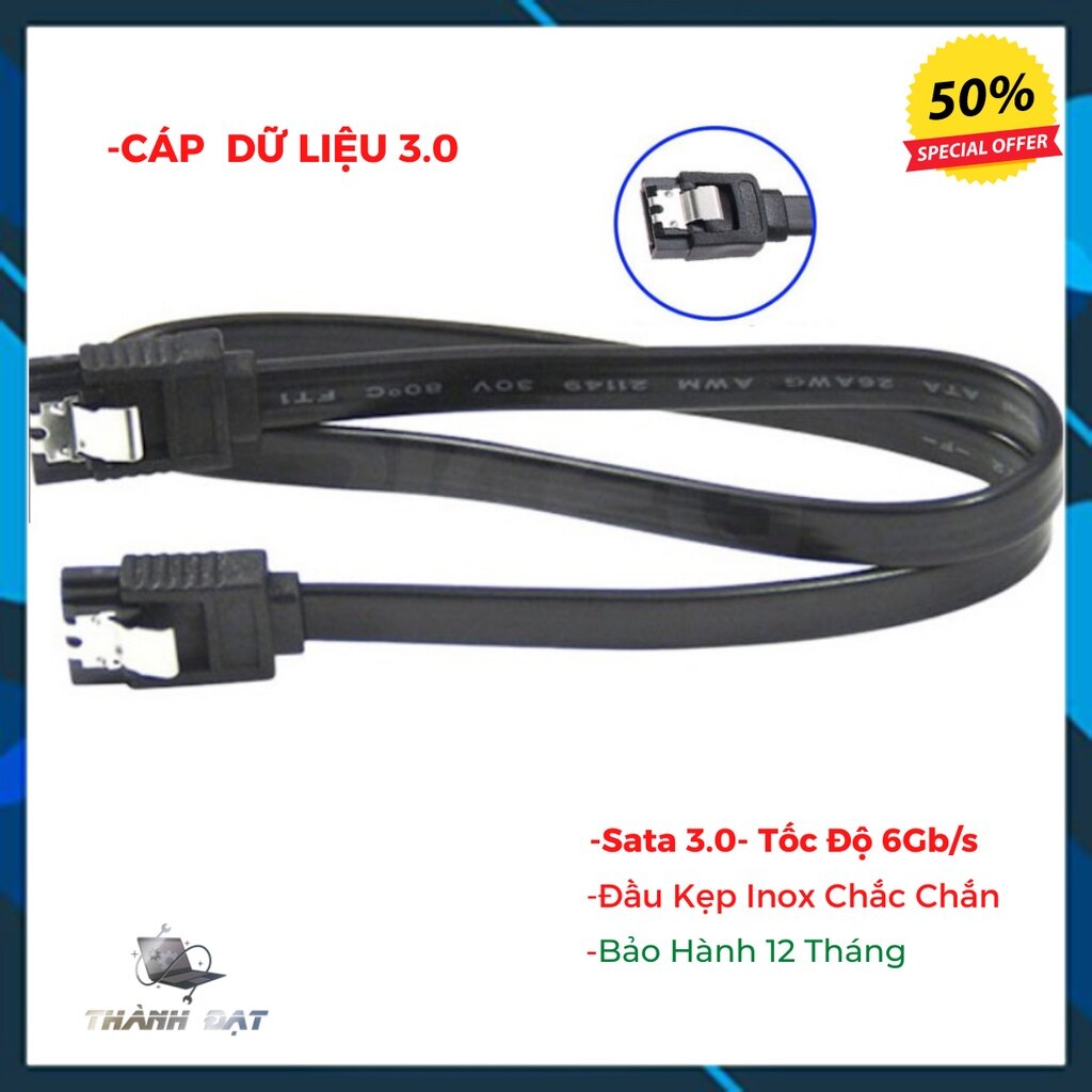 Cáp dữ liệu máy tính sata 3.0 dùng cho hdd, sdd