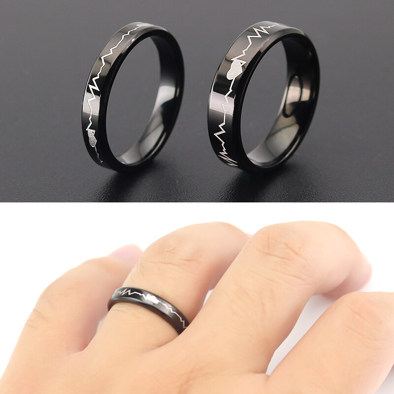 Nhẫn Nhiệt Độ Giảm Giá Công Nghệ Thông Minh Nhẫn Tâm Trạng Làn Sóng Đính Hôn Nhẫn Đôi Đám Cưới Quà Tặng Cho Người Yêu Nhẫn Ngón Tay Nam