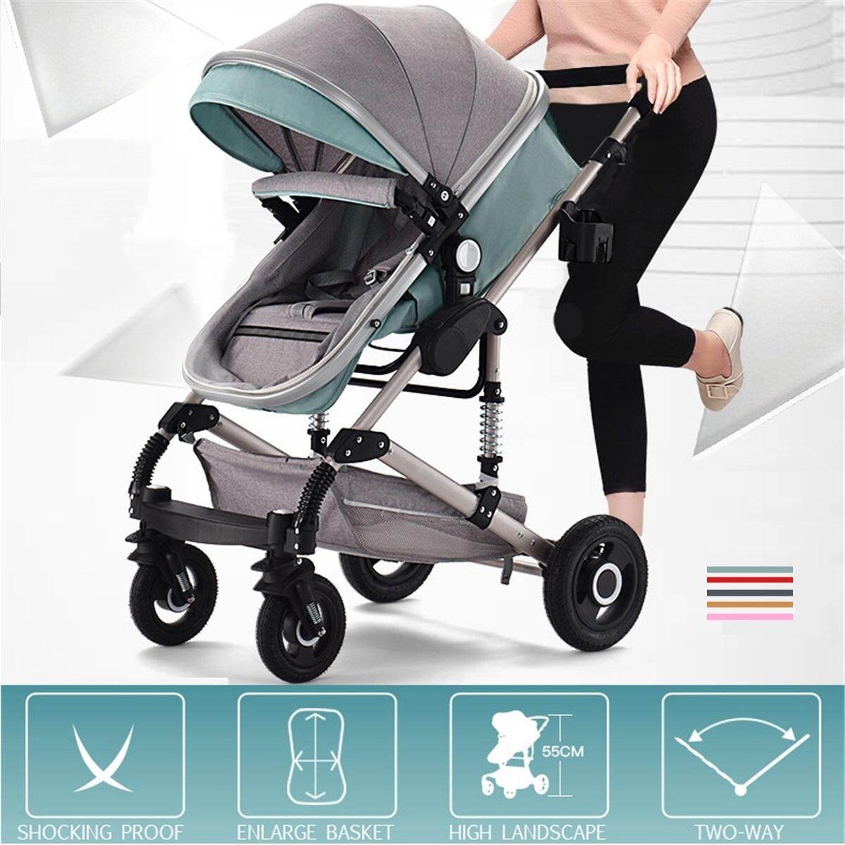Generic 3in1Luxury Baby Stroller Foldable Newborn Infant CarSeat