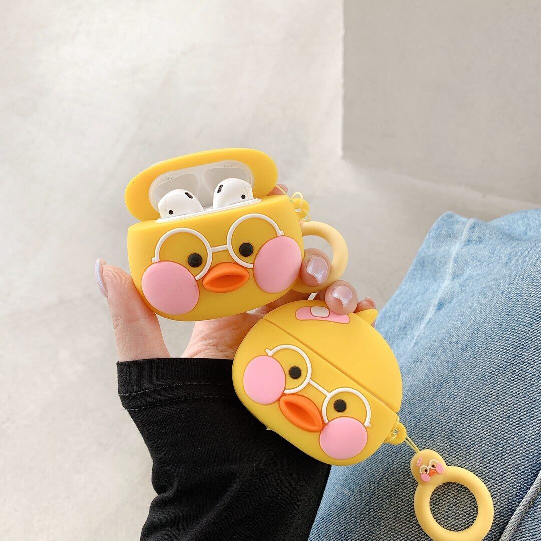 Duck Cartoon Earphone Cases for AirPods Pro Case AirPods Pro