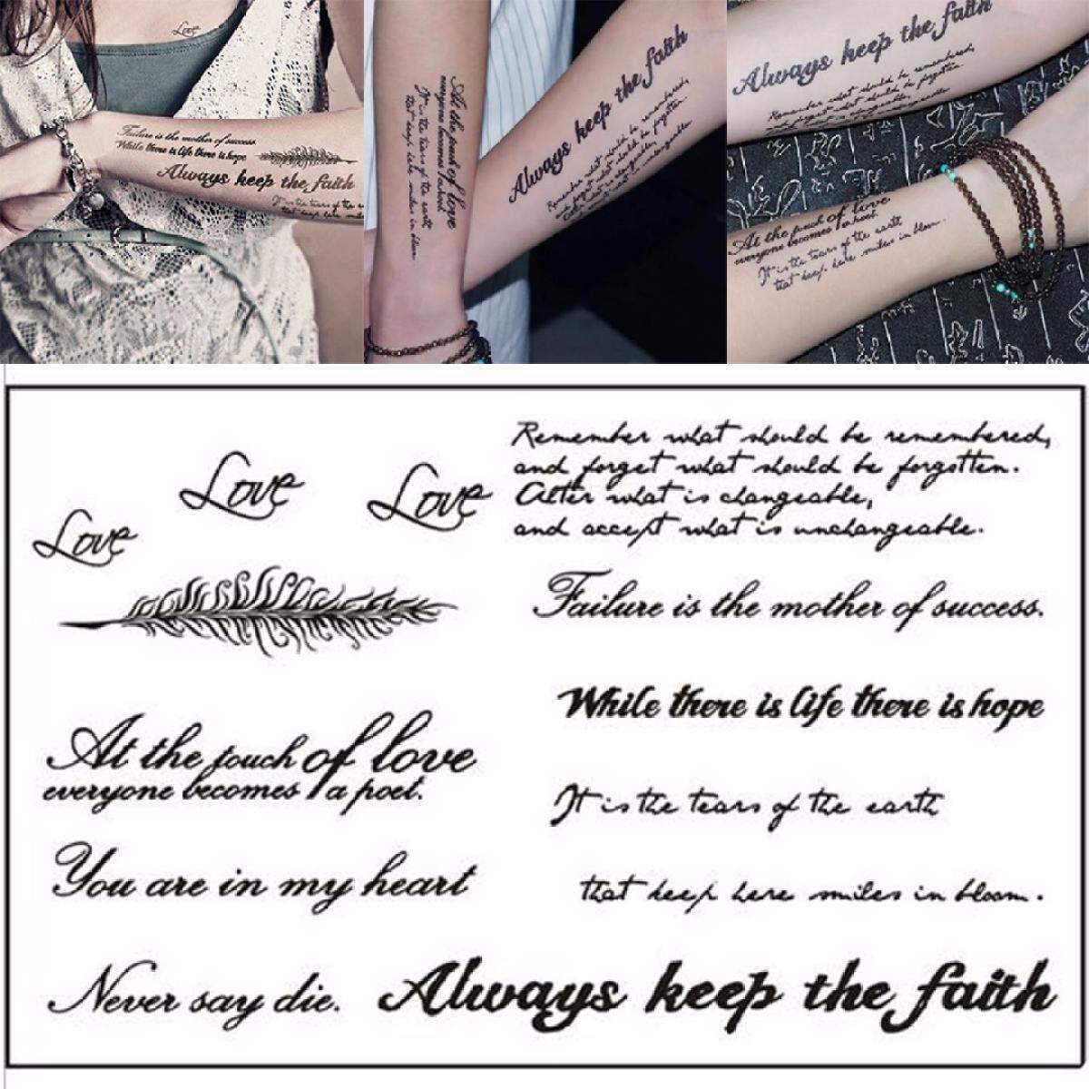 Надписи на руке для девушек с переводом