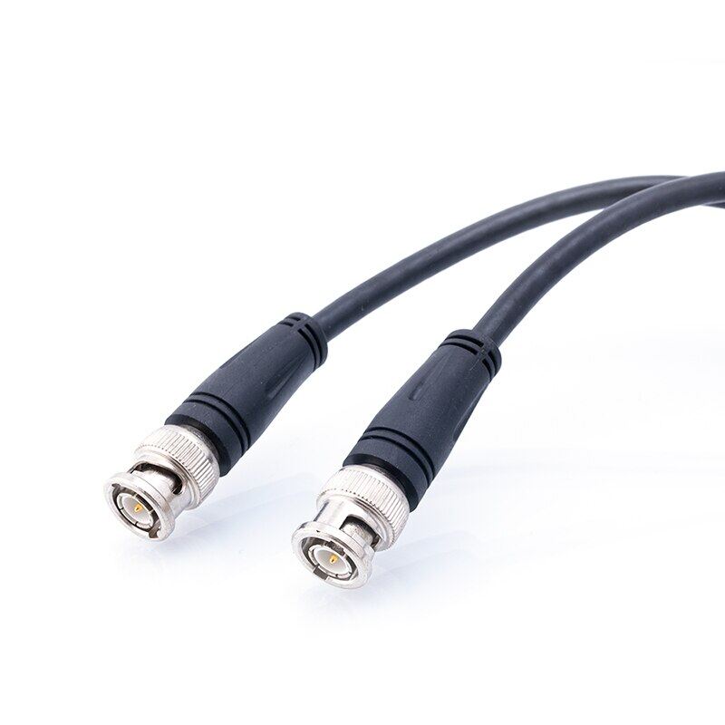 New cáp nối thẳng bnc đầu đực sang đầu đực rg59/u đồng nguyên chất chất lượng cao cáp video hai đầu q9 dây nối 1.8m