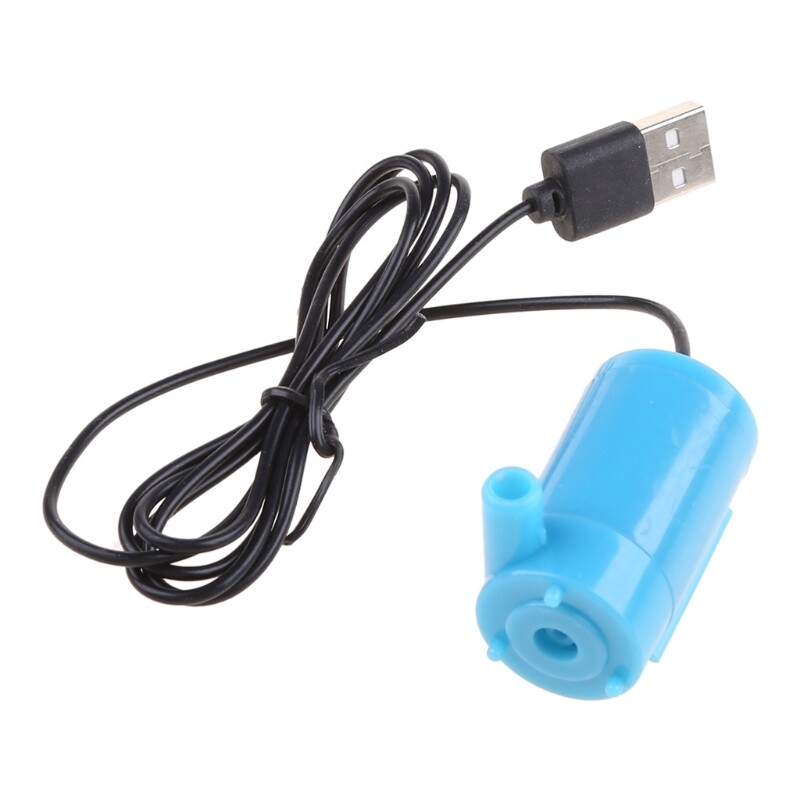Máy bơm nước chìm siêu nhỏ, bể cá bể cá máy bơm nước động cơ mini dc 5v 2-3l/phút chạy bằng usb