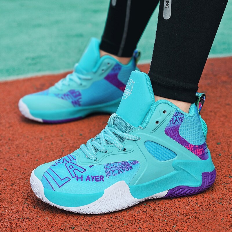 Trẻ em bóng rổ giày dép trẻ em sneakers md không-trượt trai ngoài trời thể thao bóng rổ giày kích thước 31-40