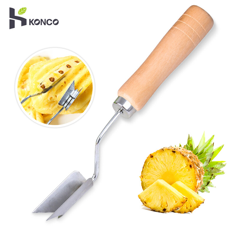 Konco Cổ Điển Thép không gỉ Thông Dụng Cụ Cắt Lát Gỗ tay cầm Dễ Dàng Thông Dụng Cụ Thiết Thực Vật Dụng Nhà Bếp