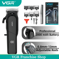 VGR Hair Clipper Professional Mens Electric Hair Trimmer Minimalist Haircuts Machine USB Charging Barber Clipper for Men V-118