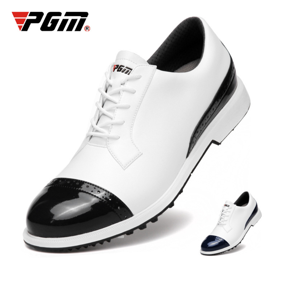 PGM Golf Shoes Men s Waterproof Breathable Golf Shoes Anti sideslip Nail