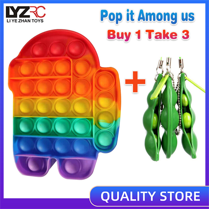 LYZRC Trong Số Đồ Chơi Fidget Pop It Của Mỹ, Mua 1 Lấy 3 Hạt Đậu