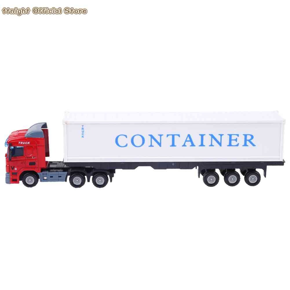 Mô hình thùng container xe đầu kéo 124  Blue Mô Hình