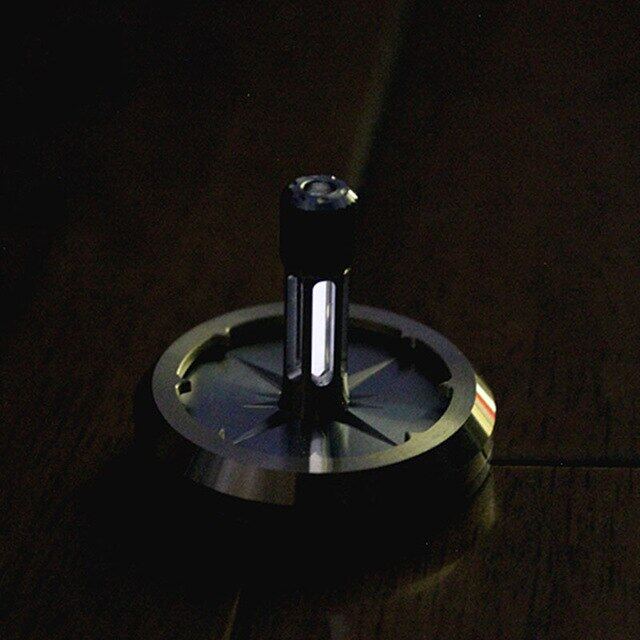 ลูกข่างโลหะไซส์มินิ EDC Fidget สปินเนอร์ความเร็วสูงหมุนแฮนด์สปินเนอร์โลหะลูกปัดเซรามิคของเล่นที่ปราณีตของขวัญสร้างสรรค์ Glow In The Dark