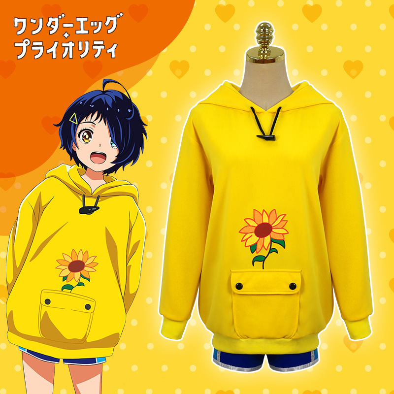 Wonder egg priority cos girl momoe sawaki kawai rika neiru aonuma ohto ai cosplay clothes
