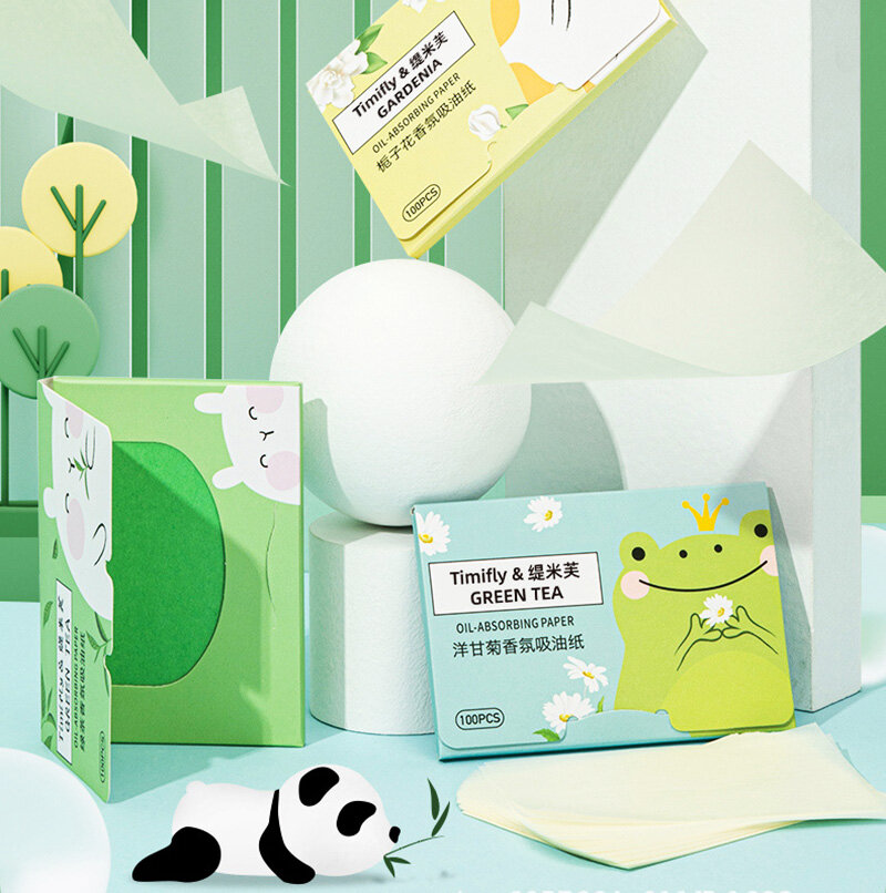 Giấy thấm dầu nhẹ giấy thấm dầu cầm tay giấy thấm dầu trà xanh Giấy thấm dầu làm mới giấy thấm dầu dễ thương Giấy thấm dầu thơm giấy thấm dầu