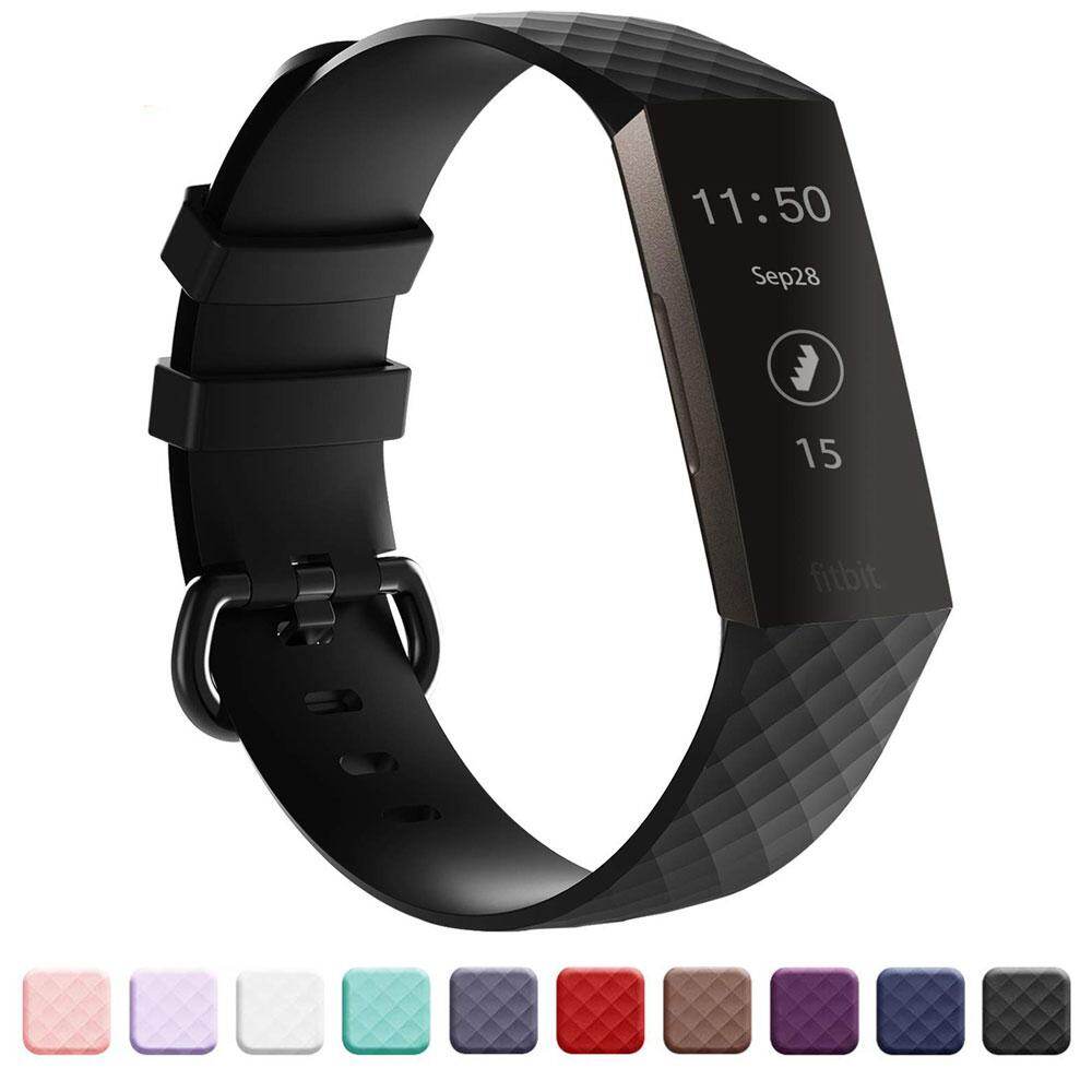 Dây Đeo Fitbit Charge 4, Dây Đeo Cổ Tay Thay Thế Không Thấm Nước Thể Dục Thoáng Khí Dây Đeo Thể Thao Đồng Hồ Đeo Tay Cho Fitbit Charge 3 / Charge 3 SE / Charge 4 Lớn Nhỏ