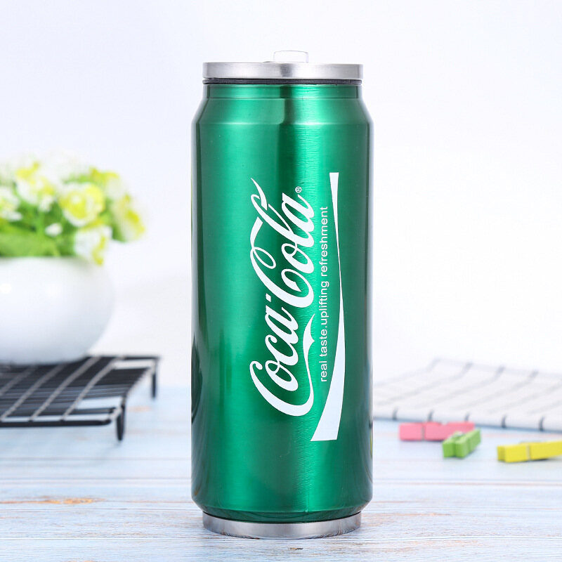 Hot Sale 500ml Coca-Cola thermos flask 304 stainless steel water bottle vacuum bottle travel mug - 4
